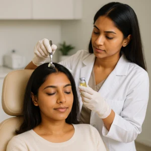 Hair treatment by Doctor