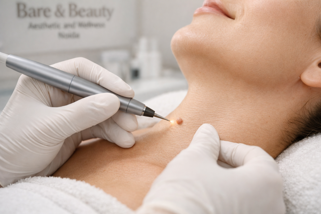 Mole wart treatment