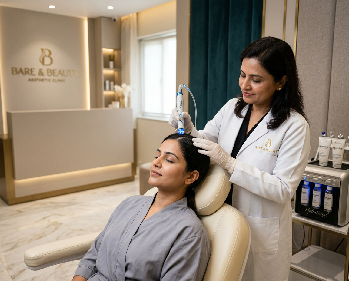 hydra facial keravive for scalp
