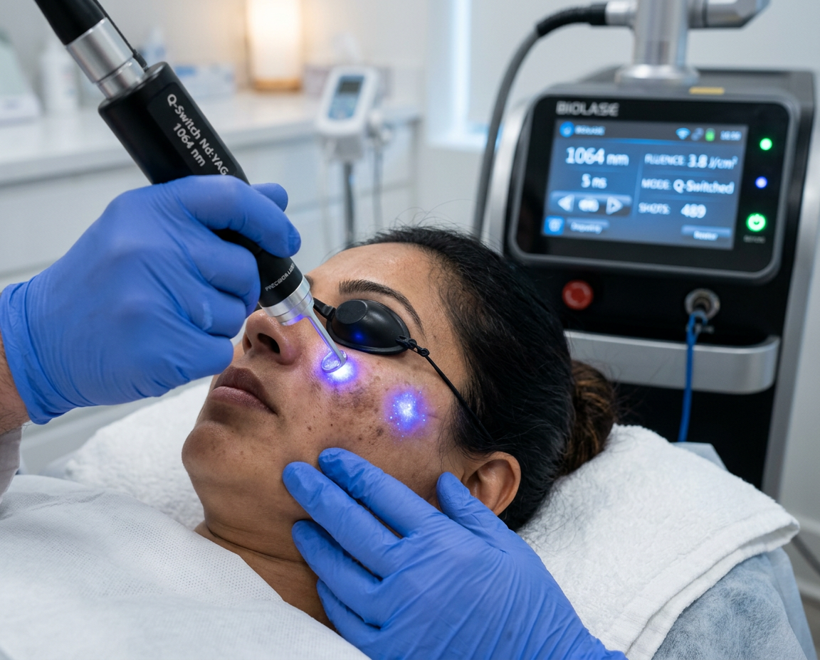 Skin pigmentation treatment at bare and beauty