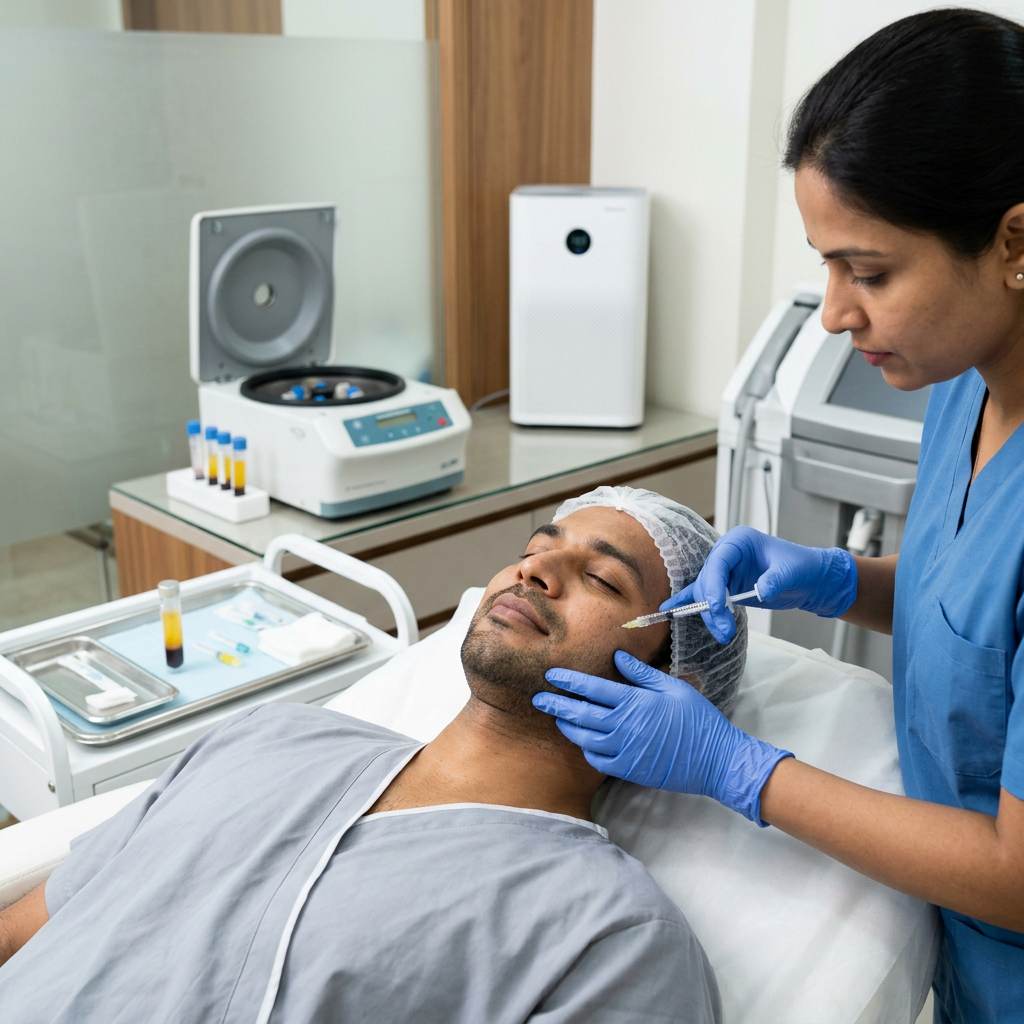 PRP treatment for face