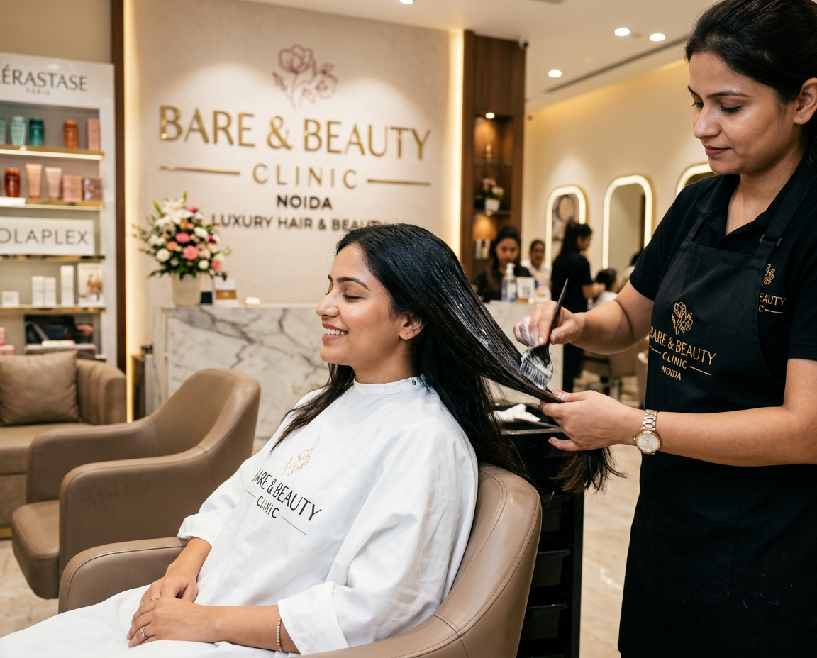 Hair Treatments at Bare and Beauty Noida