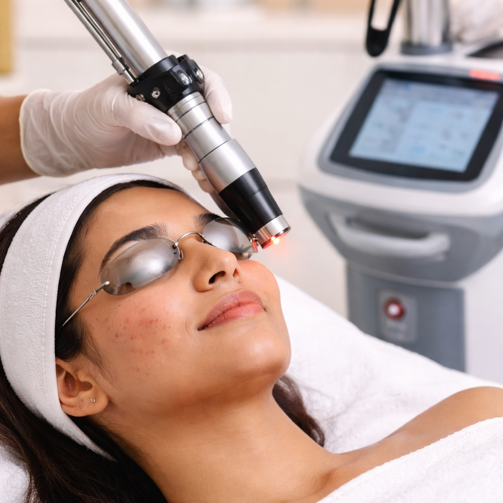 technology used in acne scar treatment