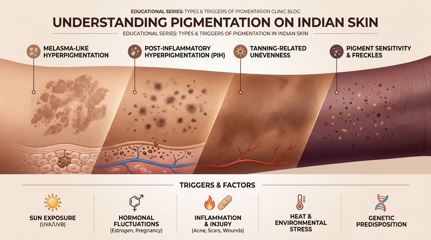 pigmentation on indian skin